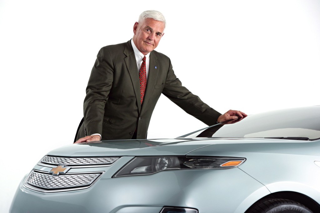 The man and his Volt.